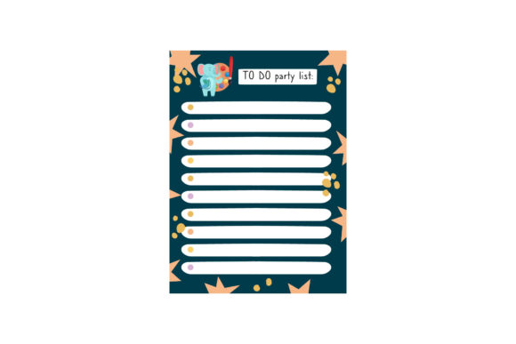 Planner Template for School and Study: Graphics and Illustrations