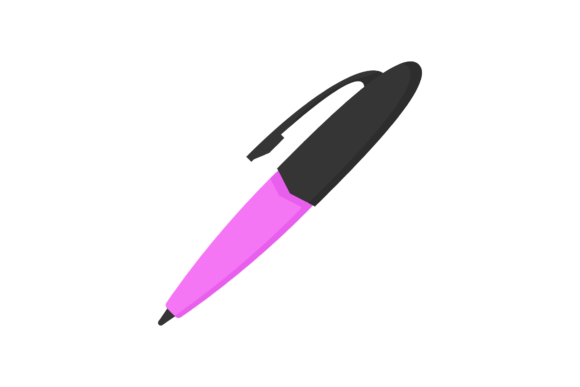 School Pen Vector-85: Graphics & Illustrations for Branding