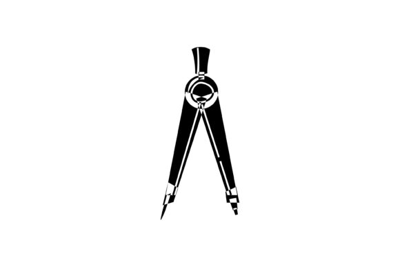 School Vector Icon Solid Graphics